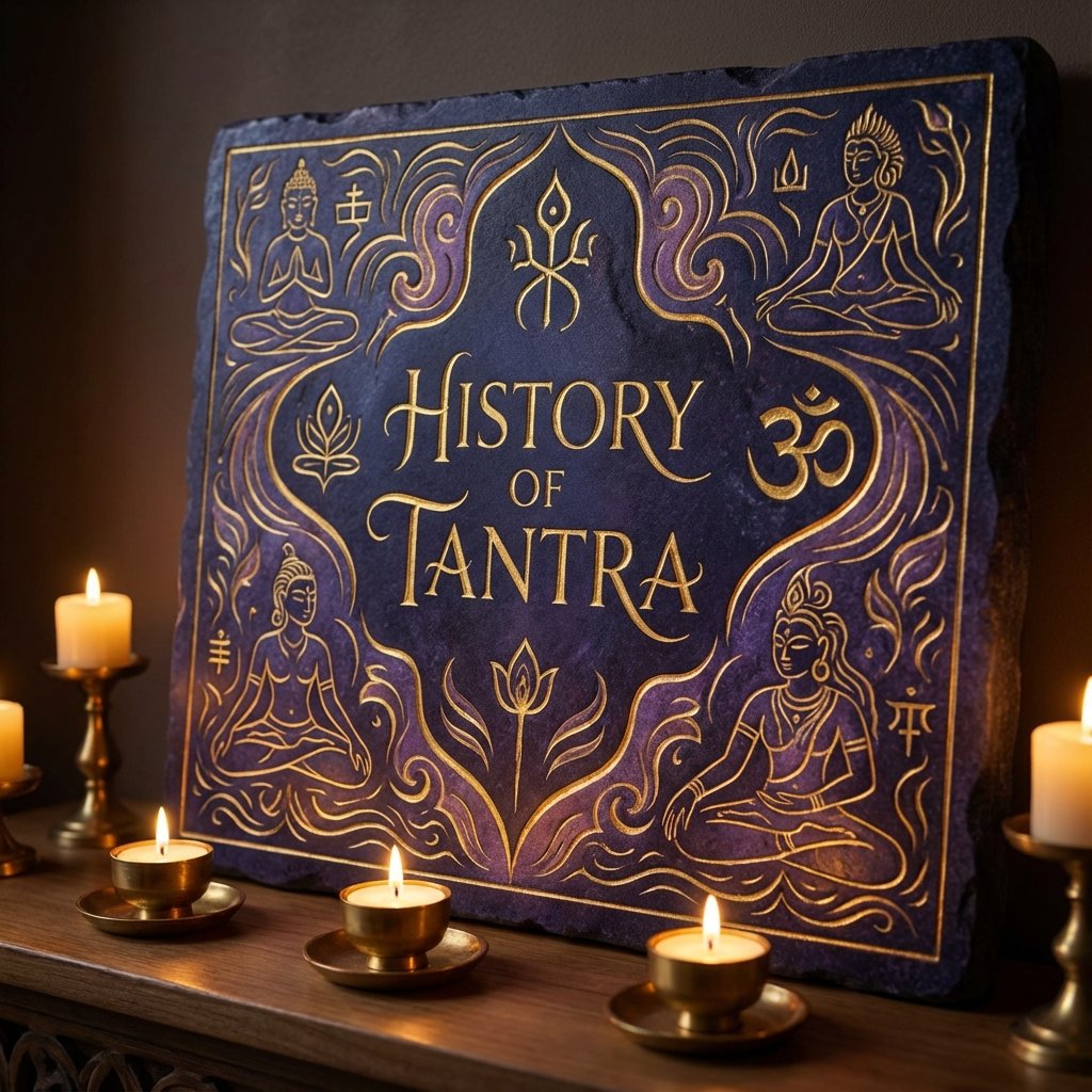 Arte antiga simbolizando a história do Tantra